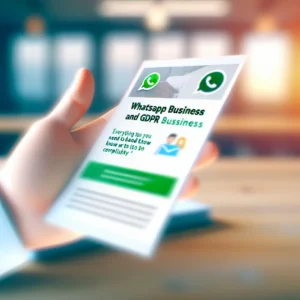 WhatsApp Business e GDPR: Tutto Quello Che Devi Sapere per Essere a Norma
