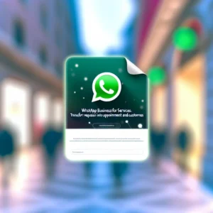 WhatsApp Business per Servizi: Trasforma le Richieste in Appuntamenti e Clienti