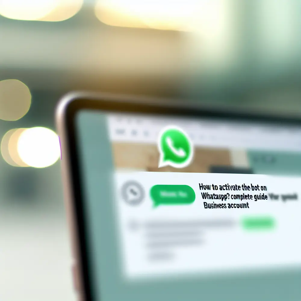 Come si attiva il bot su WhatsApp? Guida Completa per il tuo Account Business