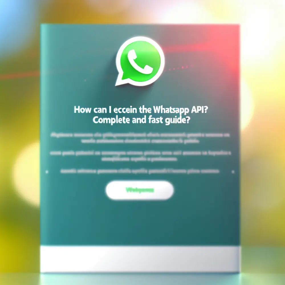 Come posso ottenere l'API WhatsApp Business? Guida Completa e Veloce