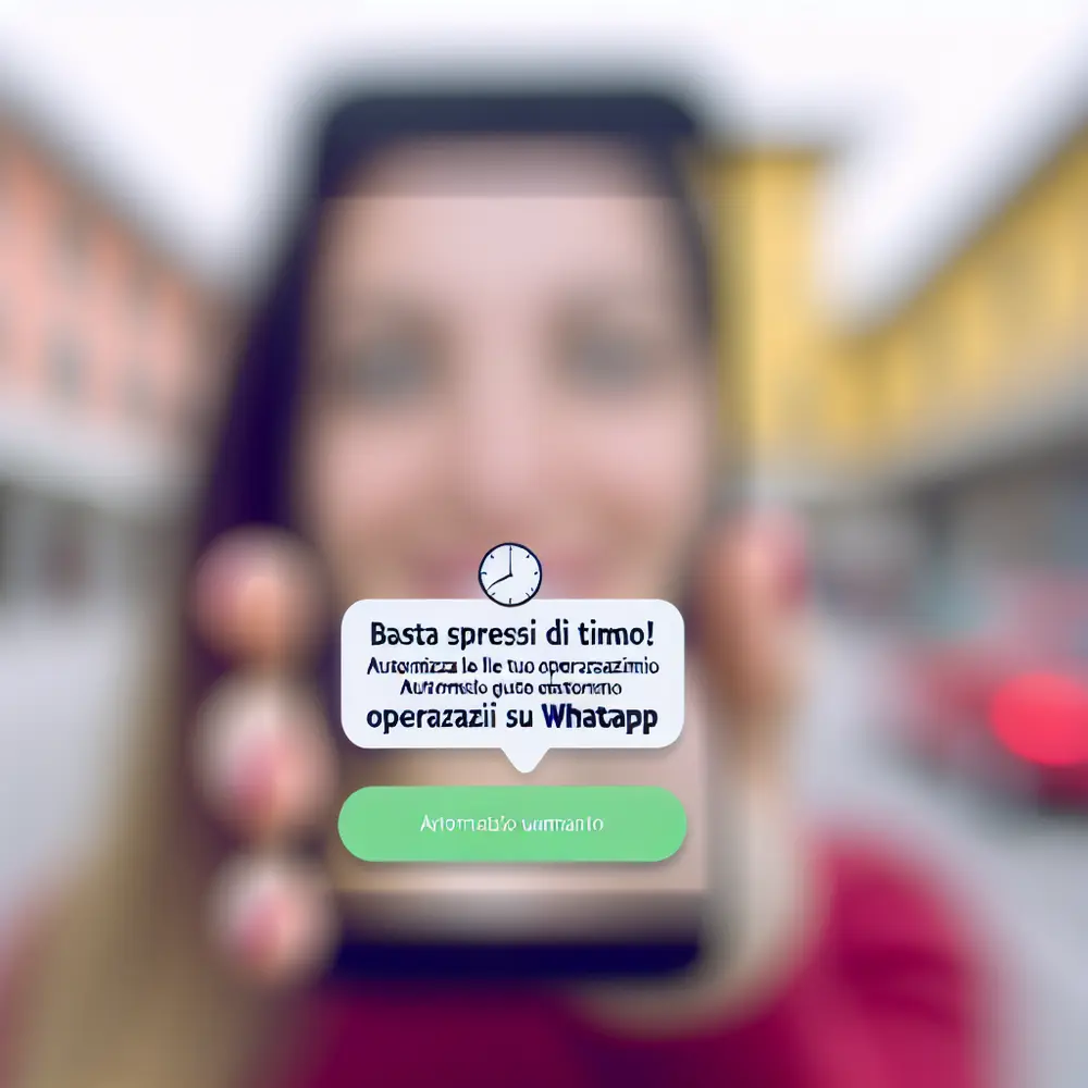 Basta Sprechi di Tempo! Automatizza le Tue Operazioni su WhatsApp