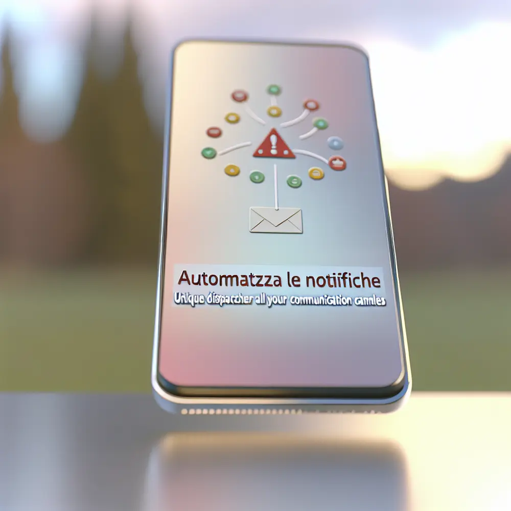 Automatizza le Notifiche: Unico Disparatore per Tutti i Tuoi Canali di Comunicazione
