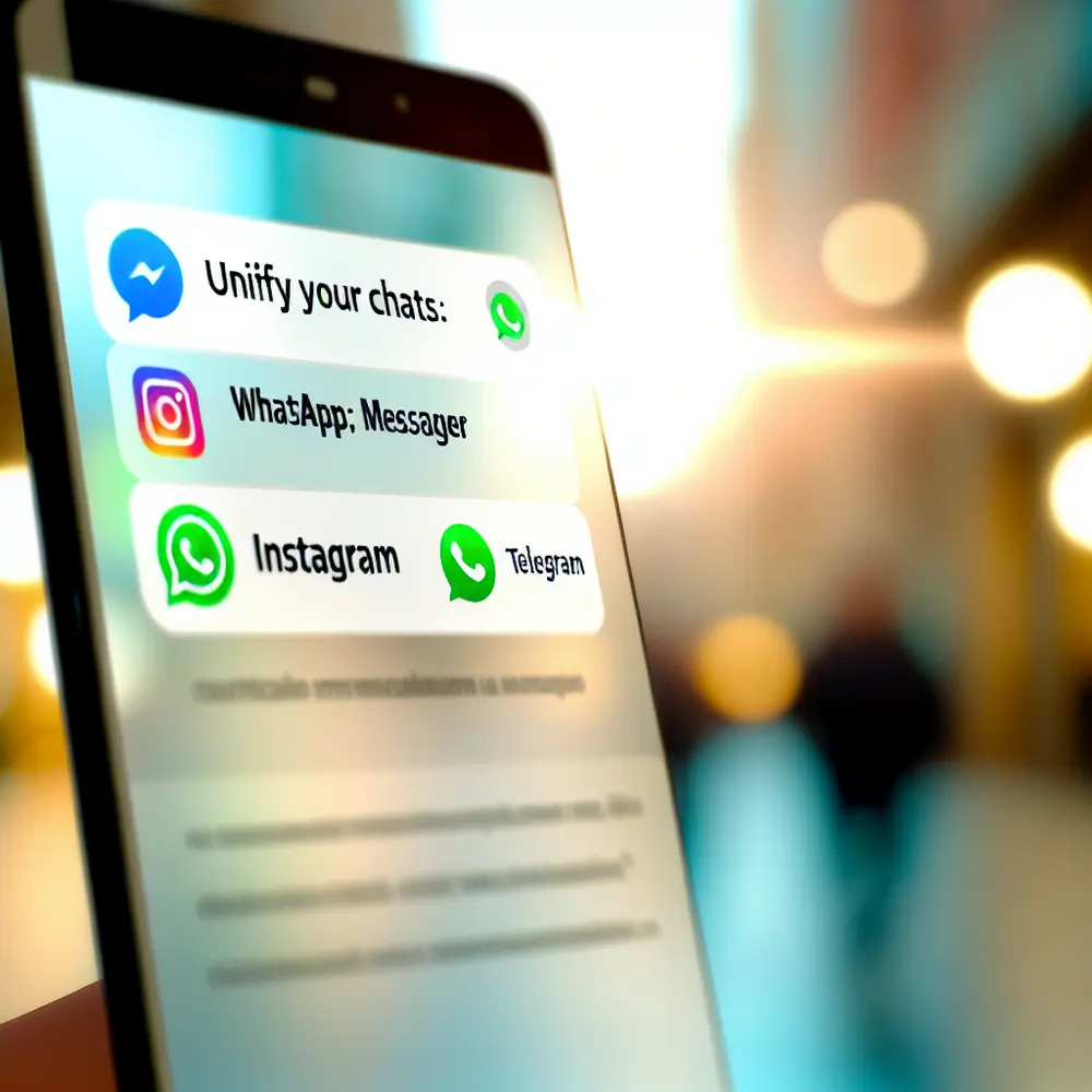 Unifica le Tue Chat: WhatsApp, Messenger, Instagram, Telegram in un'Unica Interfaccia