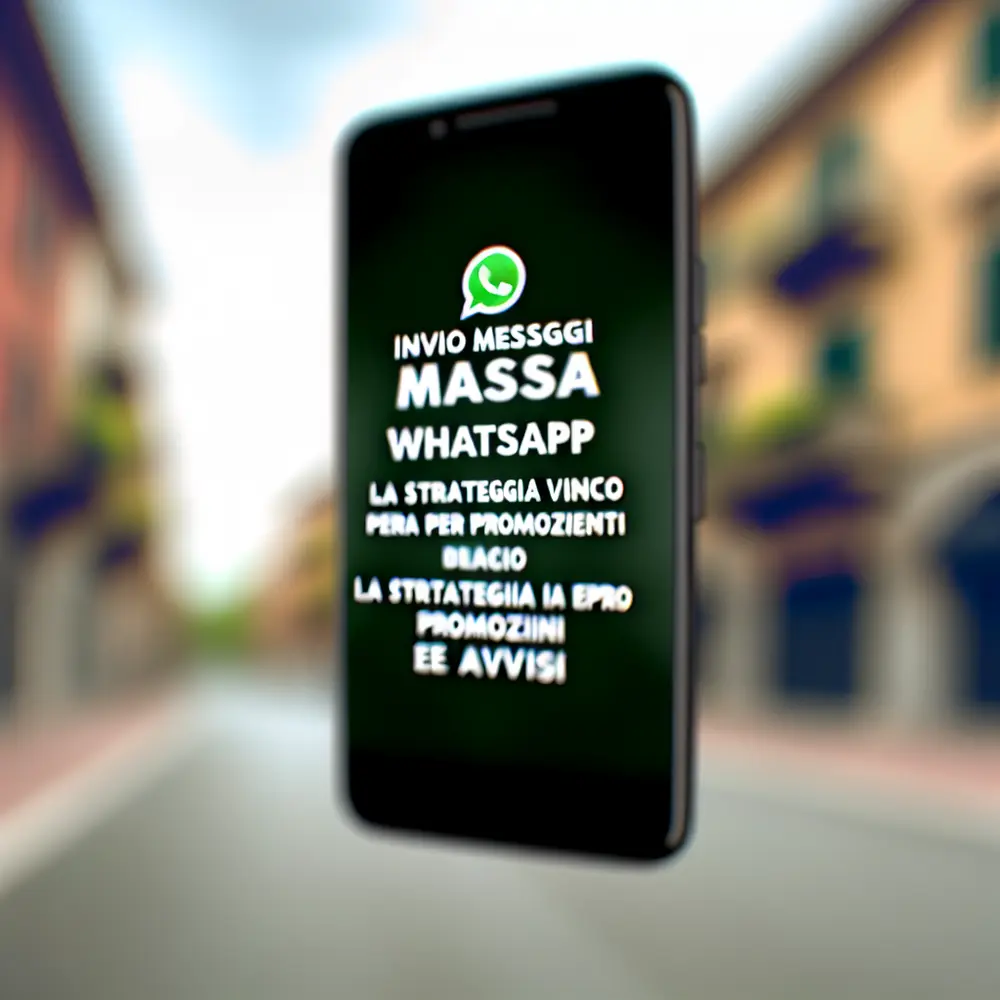Invio Messaggi Massa WhatsApp: La Strategia Vincente per Promozioni e Avvisi