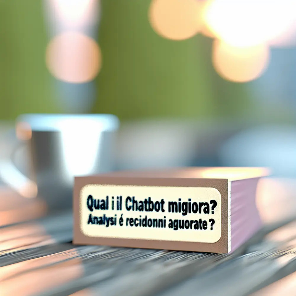 Qual è il chatbot migliore? Analisi e Recensioni Aggiornate