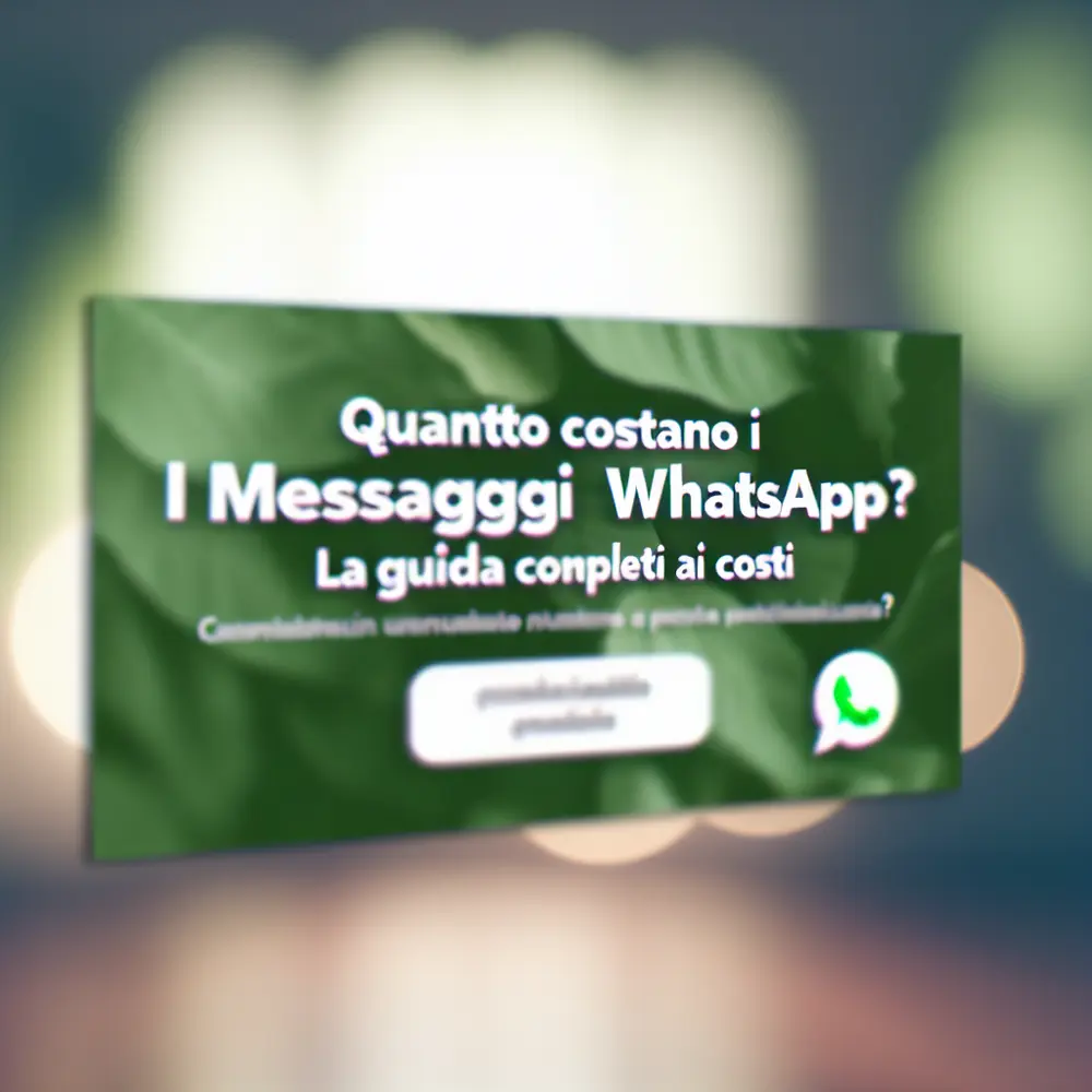 Quanto costano i messaggi WhatsApp? La Guida Completa ai Costi