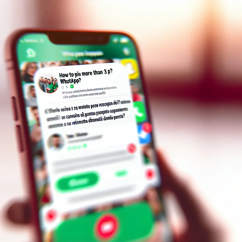 Come fissare più di 3 persone su WhatsApp? È Possibile? Scopri le Novità