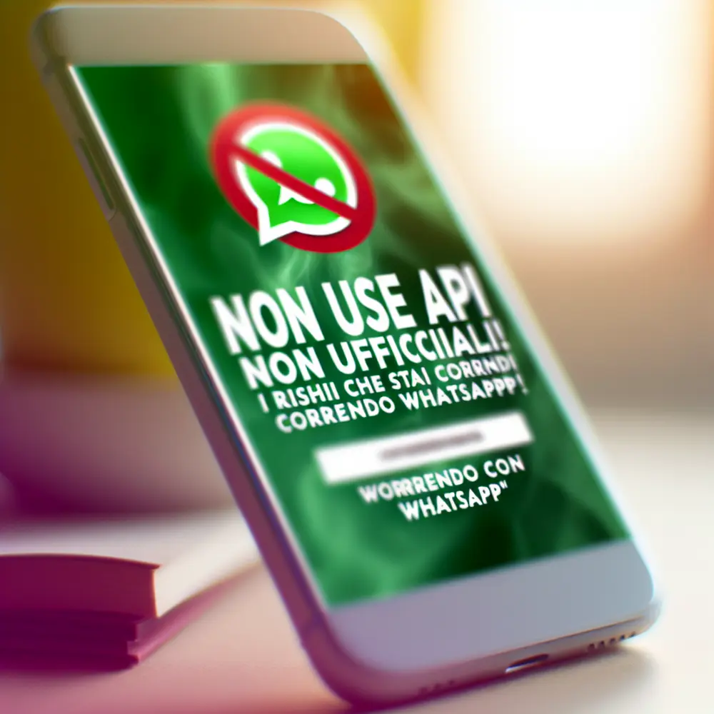 Non Usare API Non Ufficiali! I Rischi che Stai Correndo con WhatsApp