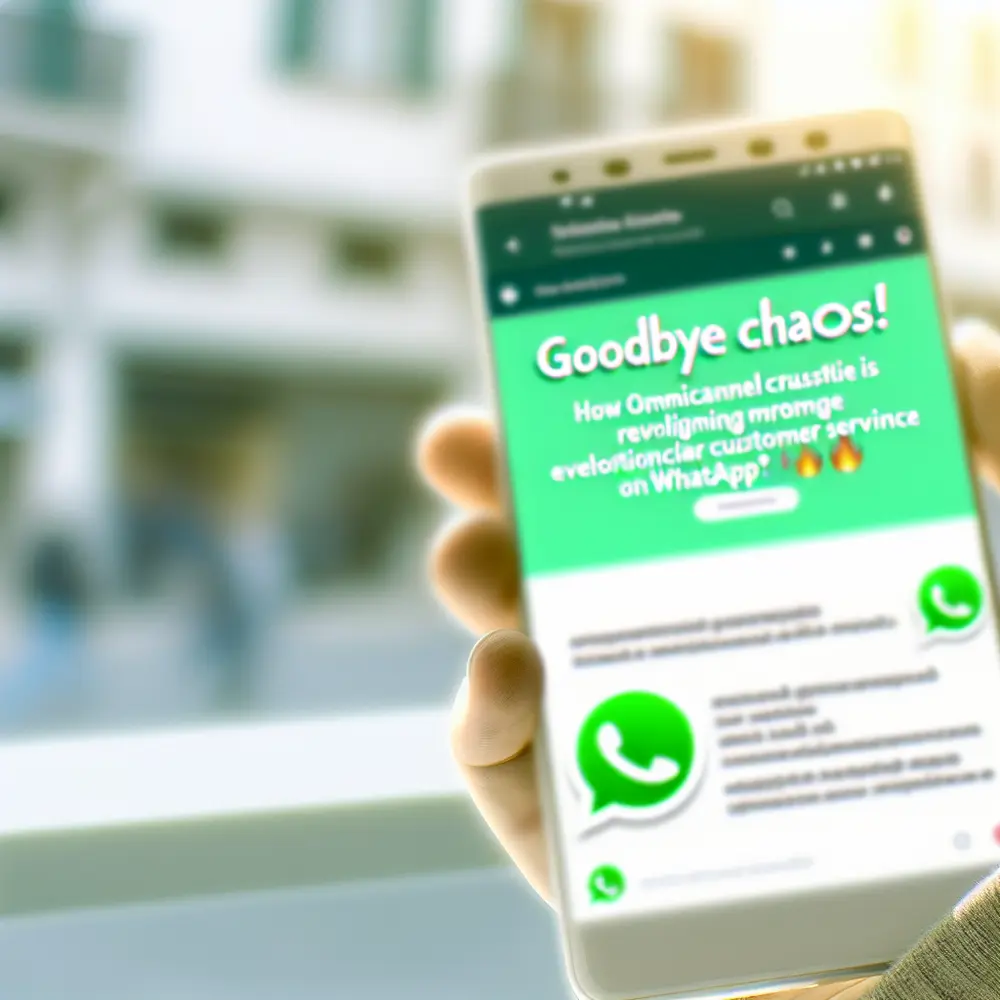Addio Caos! Come l'Omnicanalità Rivoluziona il Servizio Clienti su WhatsApp