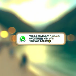 Come Trasformare le Lamentale in Opportunità con WhatsApp Business