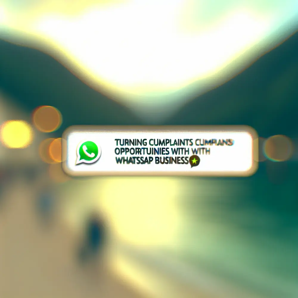 Come Trasformare le Lamentale in Opportunità con WhatsApp Business