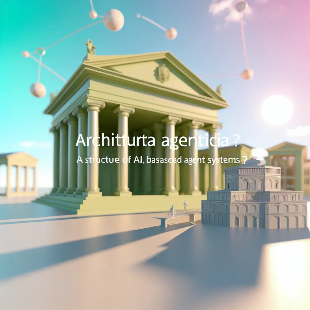 Architettura Agentica: Cos'è? La Struttura dei Sistemi Basati su Agenti AI