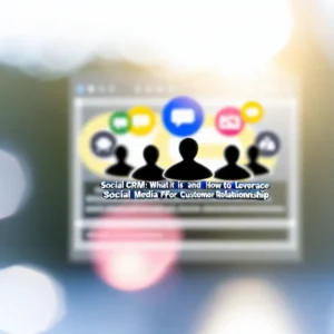 CRM Social: Cos'è e Come Sfruttare i Social Media per la Relazione Cliente