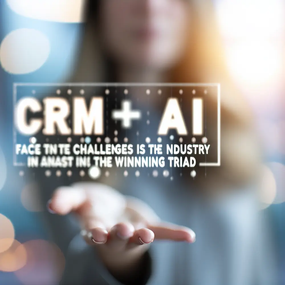 CRM + Dati + AI: Affronta le Sfide del Settore con la Triade Vincente