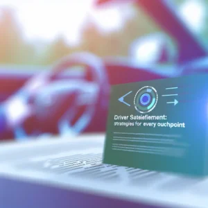 Soddisfazione Conducenti: Strategie per Ogni Punto di Contatto