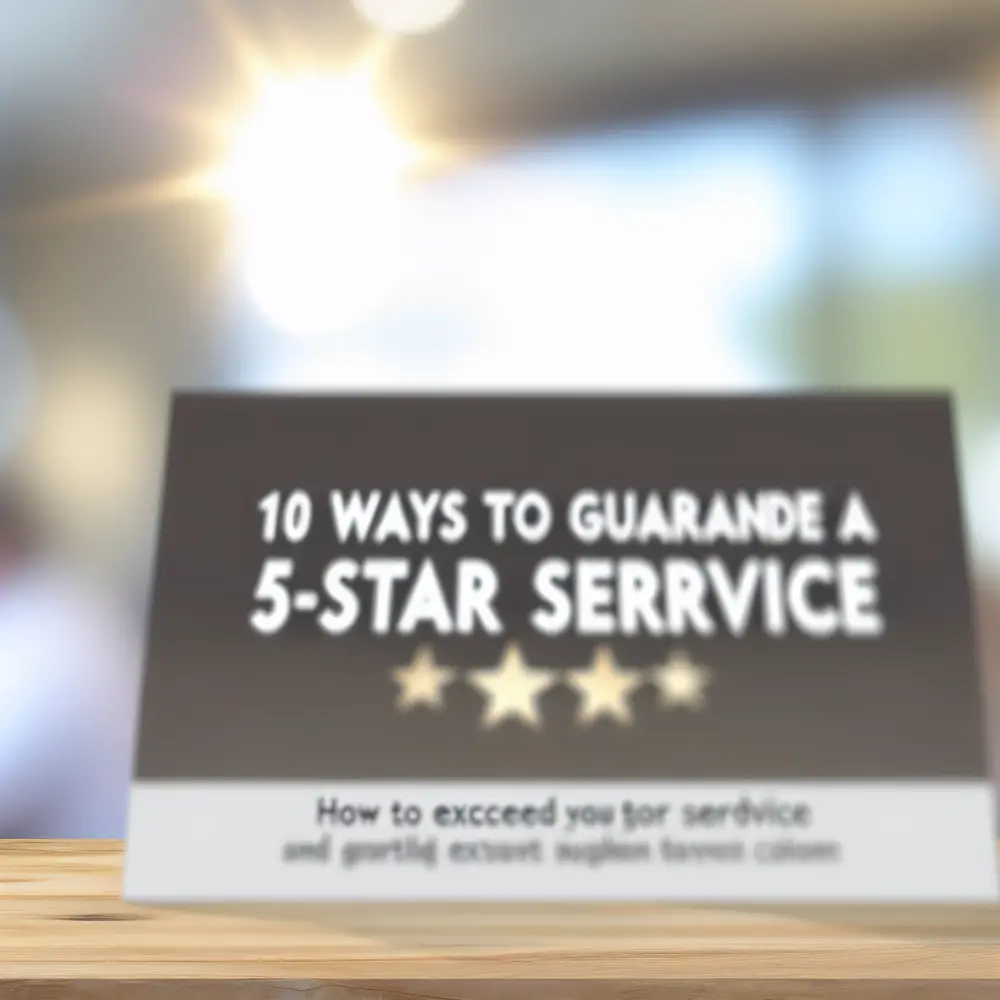 10 Formas de Garantir un Atención 5 Estrellas: Cómo Superar Expectativas