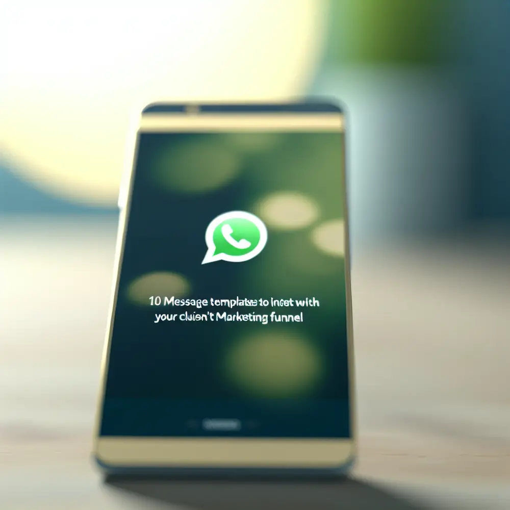 10 Message Templates to Insert into Your Client's WhatsApp Marketing Funnel