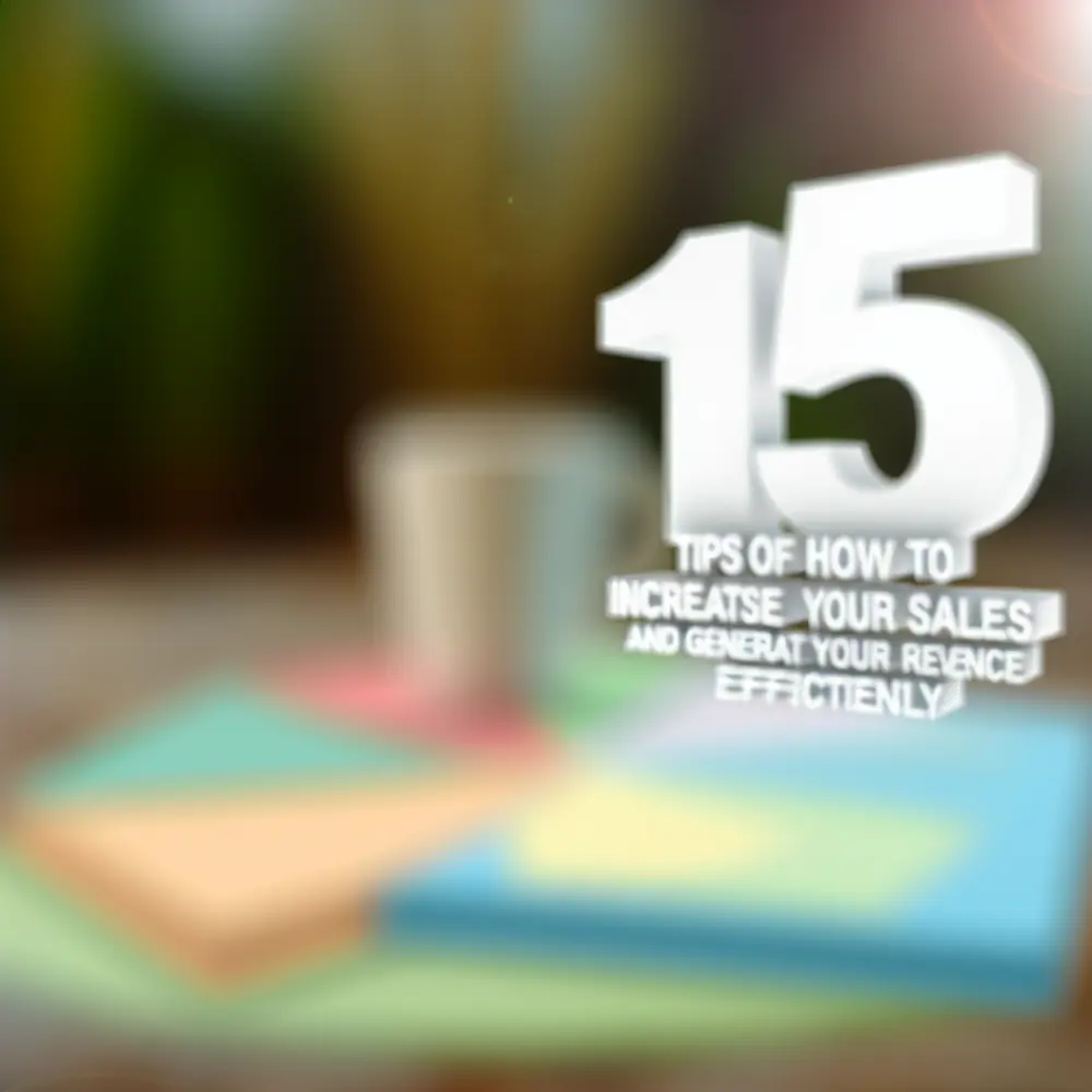 15 Consejos para Aumentar tus Ventas y Generar Más Ingresos de Forma Eficiente
