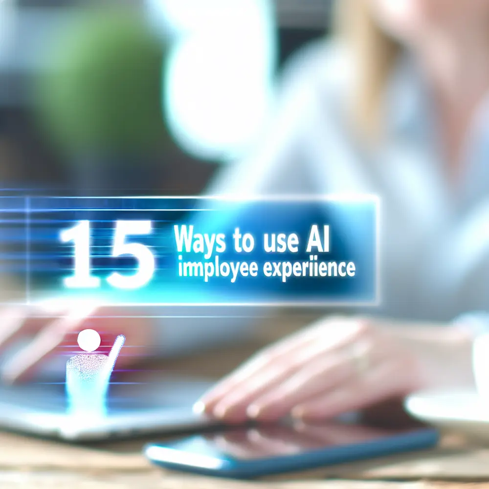15 Ways to Use AI to Enhance Employee Experience