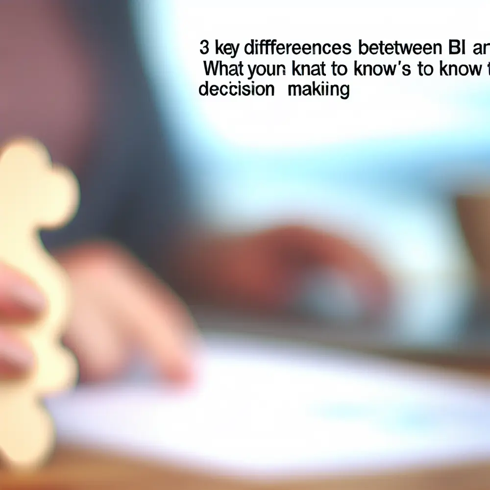 3 Main Differences Between BI and Data Science: What You Need to Know to Make Decisions