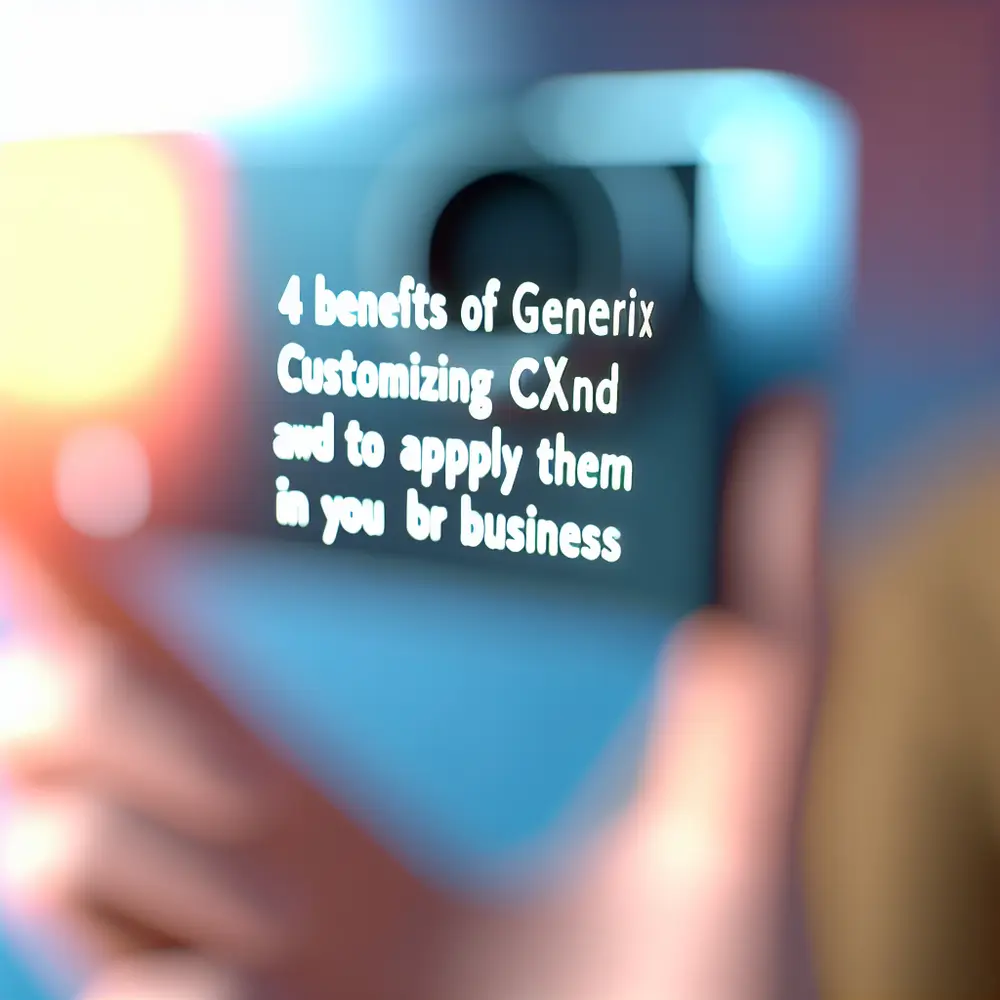 4 Benefits of Generative AI in Personalizing CX and How to Apply Them in Your Business
