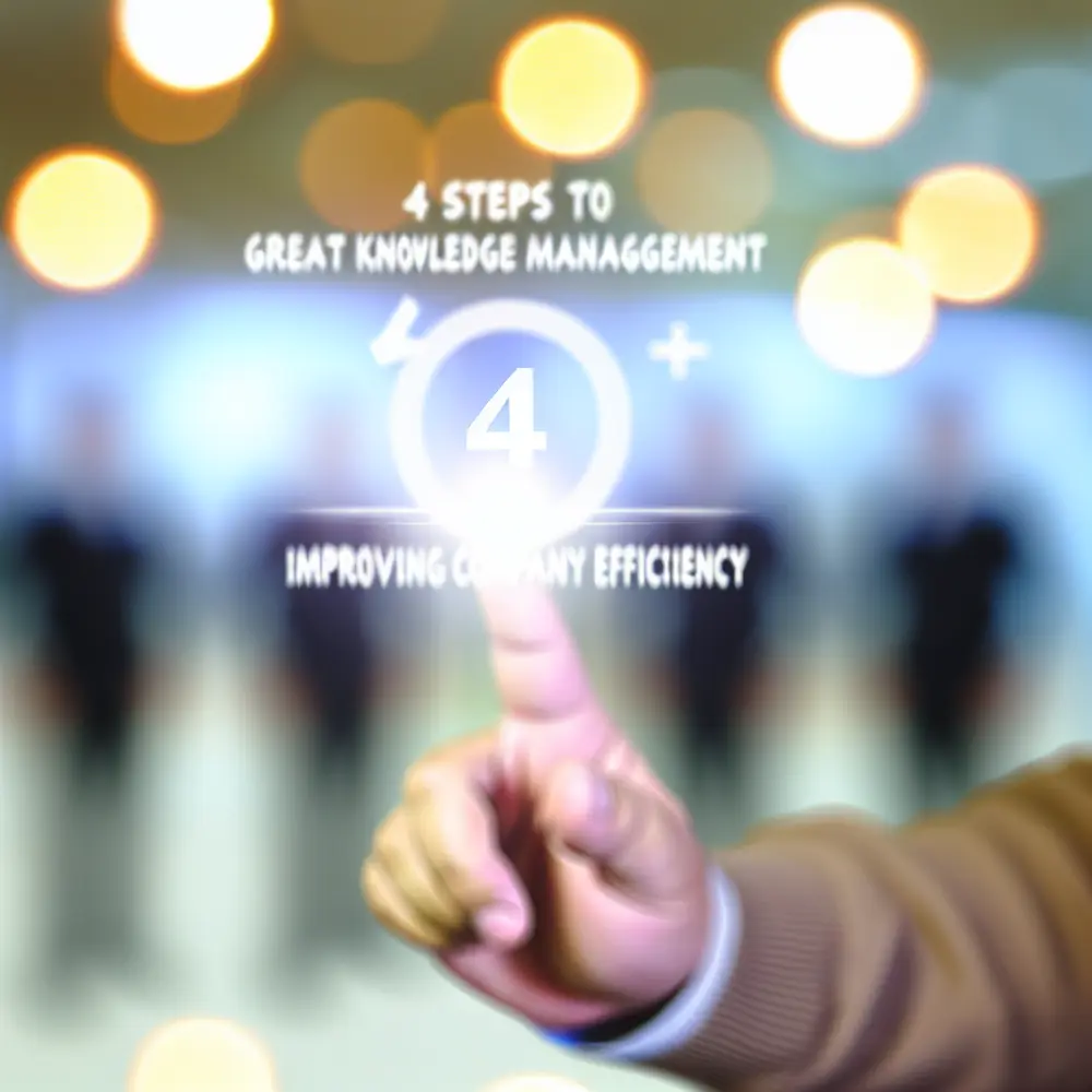 4 Steps to Effective Knowledge Management and Boosting Company Efficiency