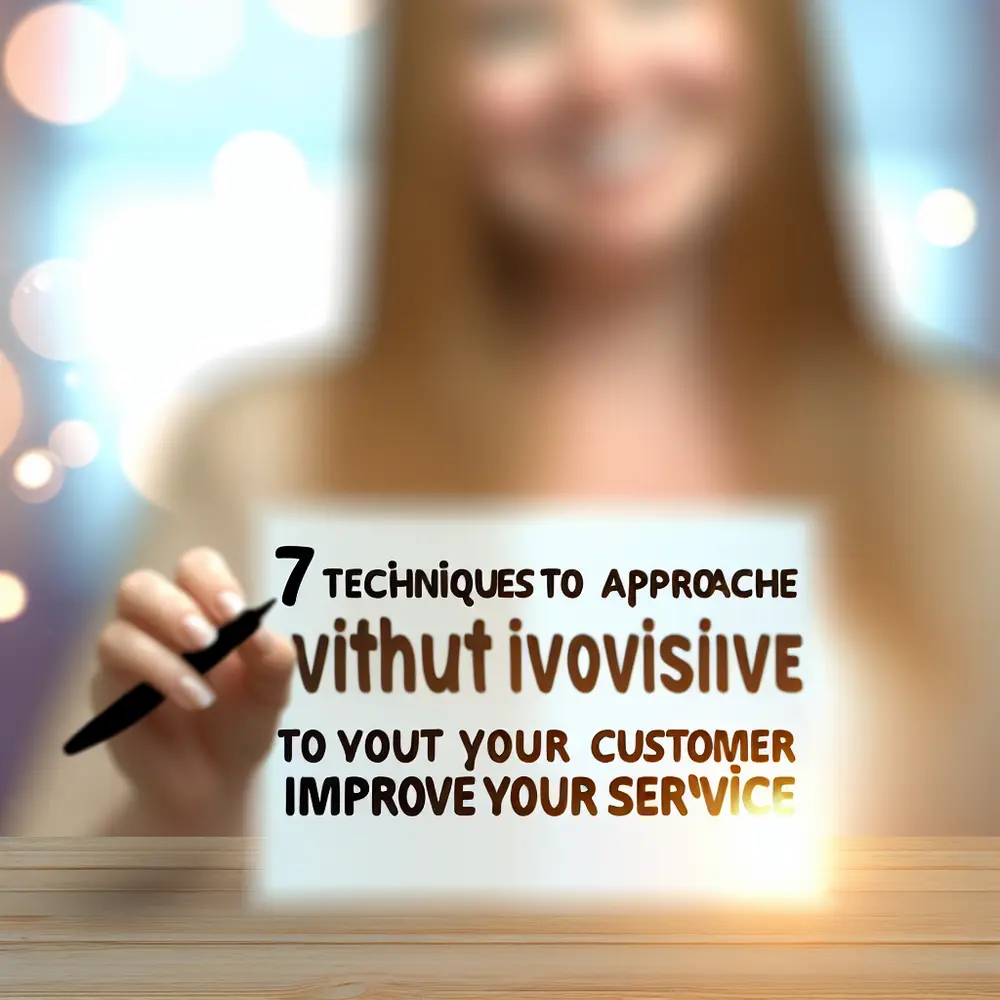 7 Non-Intrusive Approaches to Enhance Your Customer Service