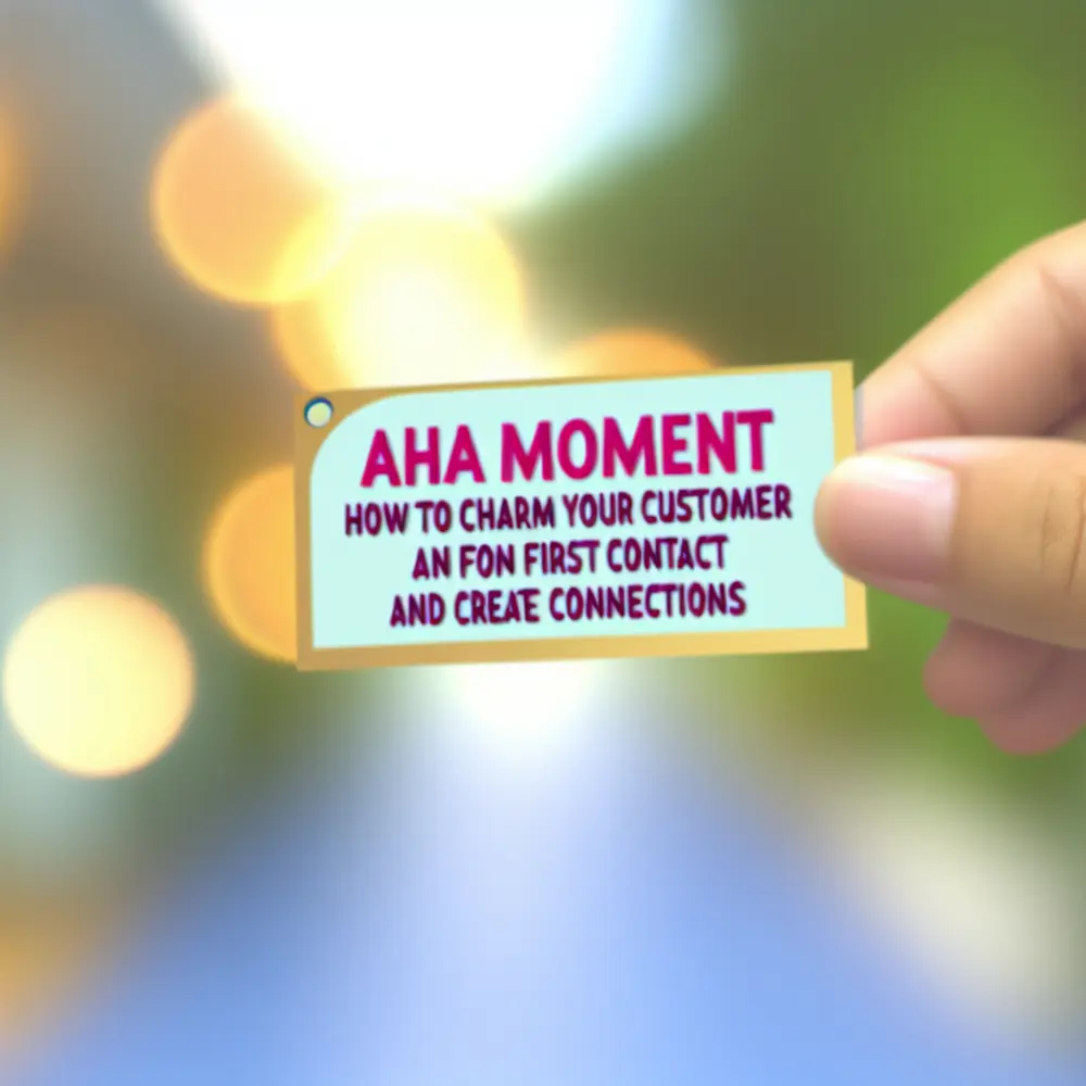 Aha Moment: Cómo Encantar a Tu Cliente en el Primer Contacto y Crear Conexiones