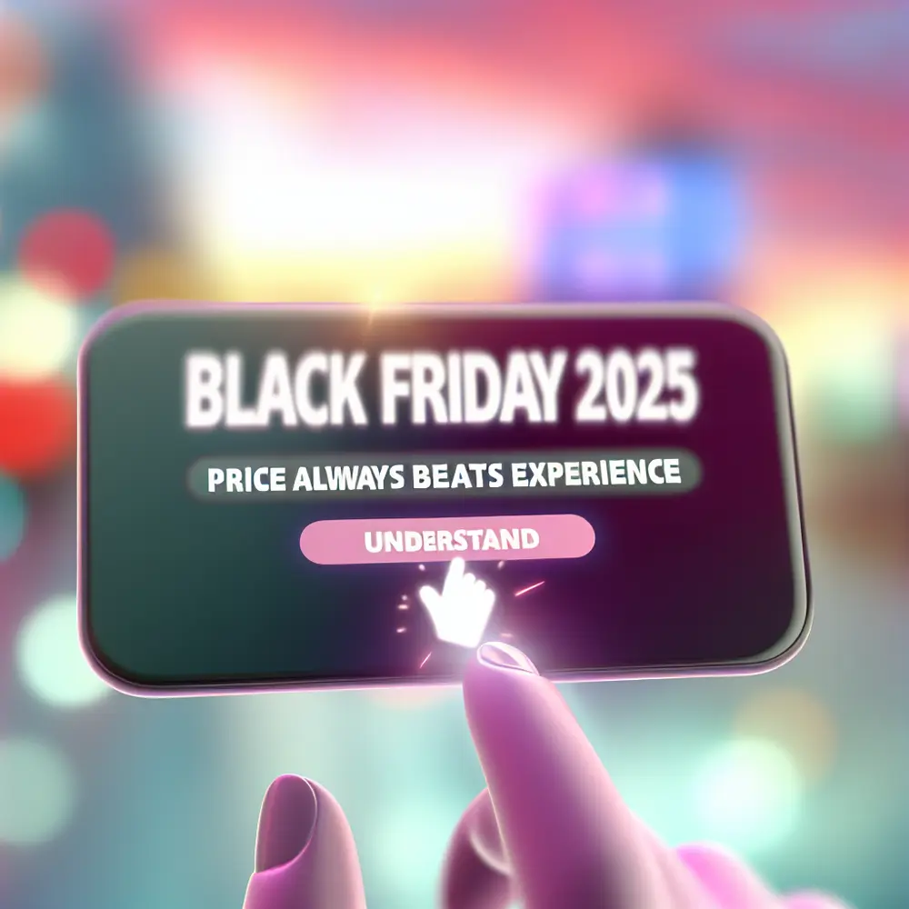 Black Friday 2025: Precio Siempre Bate la Experiencia. Entienda