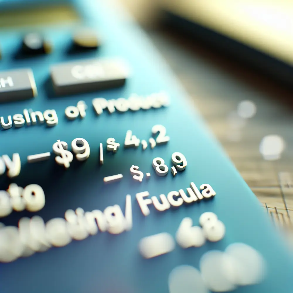 Calculating Product Pricing: Discover the Cost/Selling Price Formula