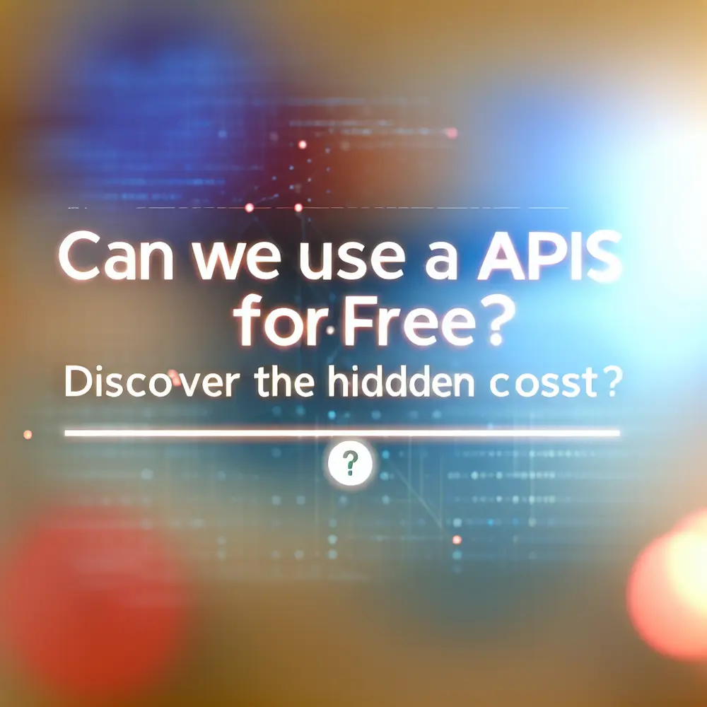 Can We Use APIs for Free? | Discover Hidden Costs