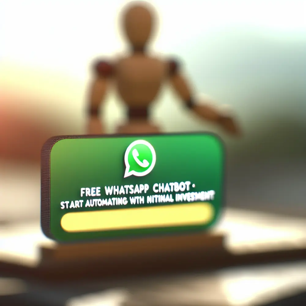 Chatbot WhatsApp Gratuito: Comienza a Automatizar Sin Inversión Inicial