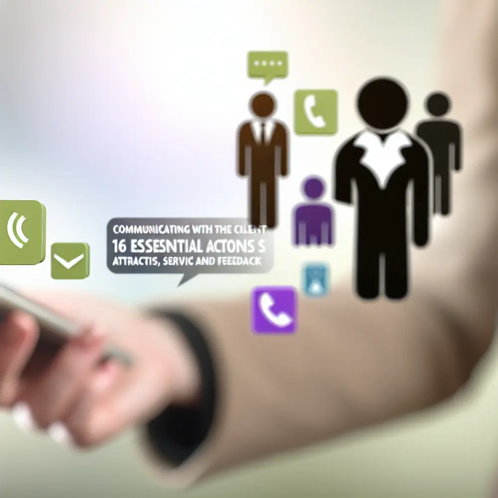 Communicating with Customers: 16 Essential Actions for Attraction, Service, and Feedback