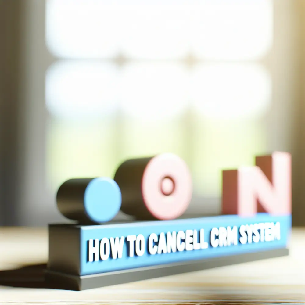 Cómo Cancelar Su Sistema CRM