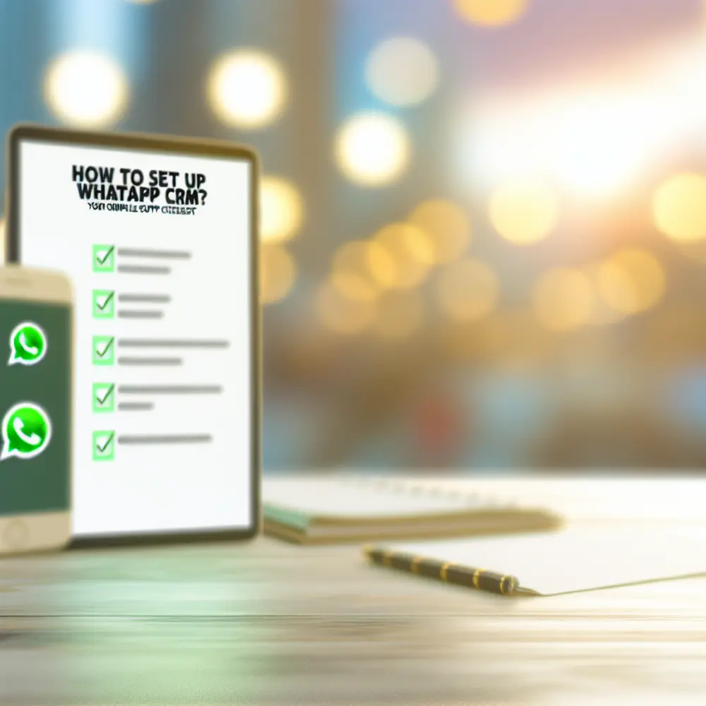 ¿Cómo configurar WhatsApp CRM? Tu lista de verificación completa