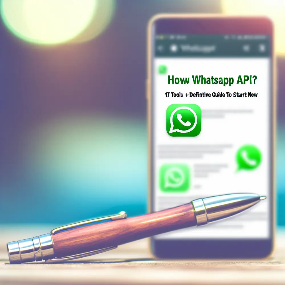 ¿Cómo Hacer la WhatsApp API? 17 Herramientas + [GUÍA DEFINITIVA] para Empezar Ahora
