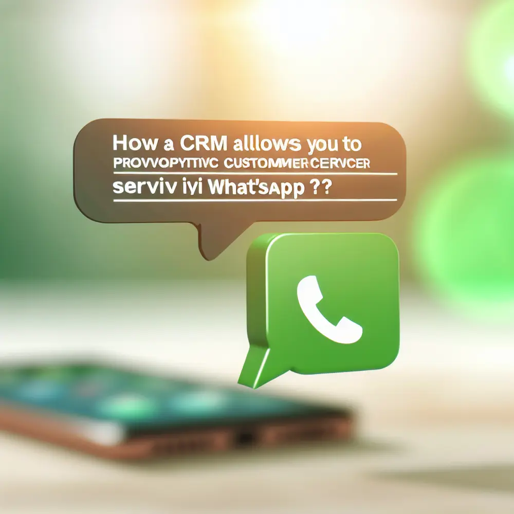 Como um CRM Permite Oferecer um Atendimento ao Cliente Proativo pelo WhatsApp