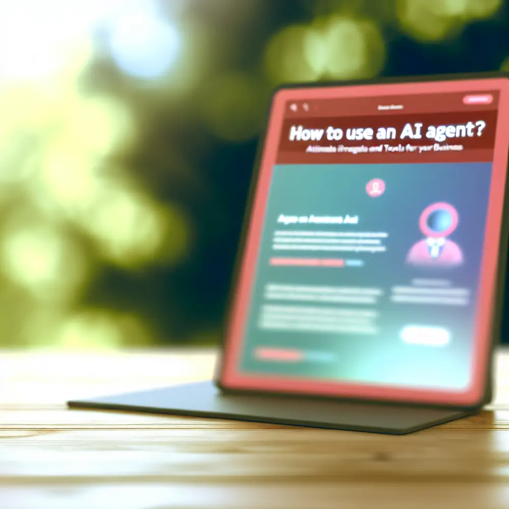 ¿Cómo usar un Agente de IA?: [GUÍA DEFINITIVA] Estrategias y Herramientas para su Negocio