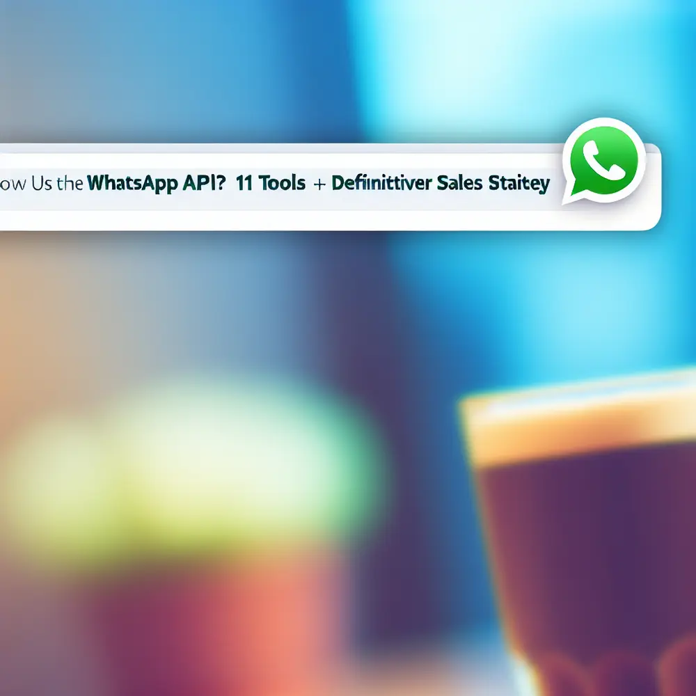 ¿Cómo Usar la WhatsApp API? 11 Herramientas + [GUÍA DEFINITIVA] para su Estrategia de Ventas