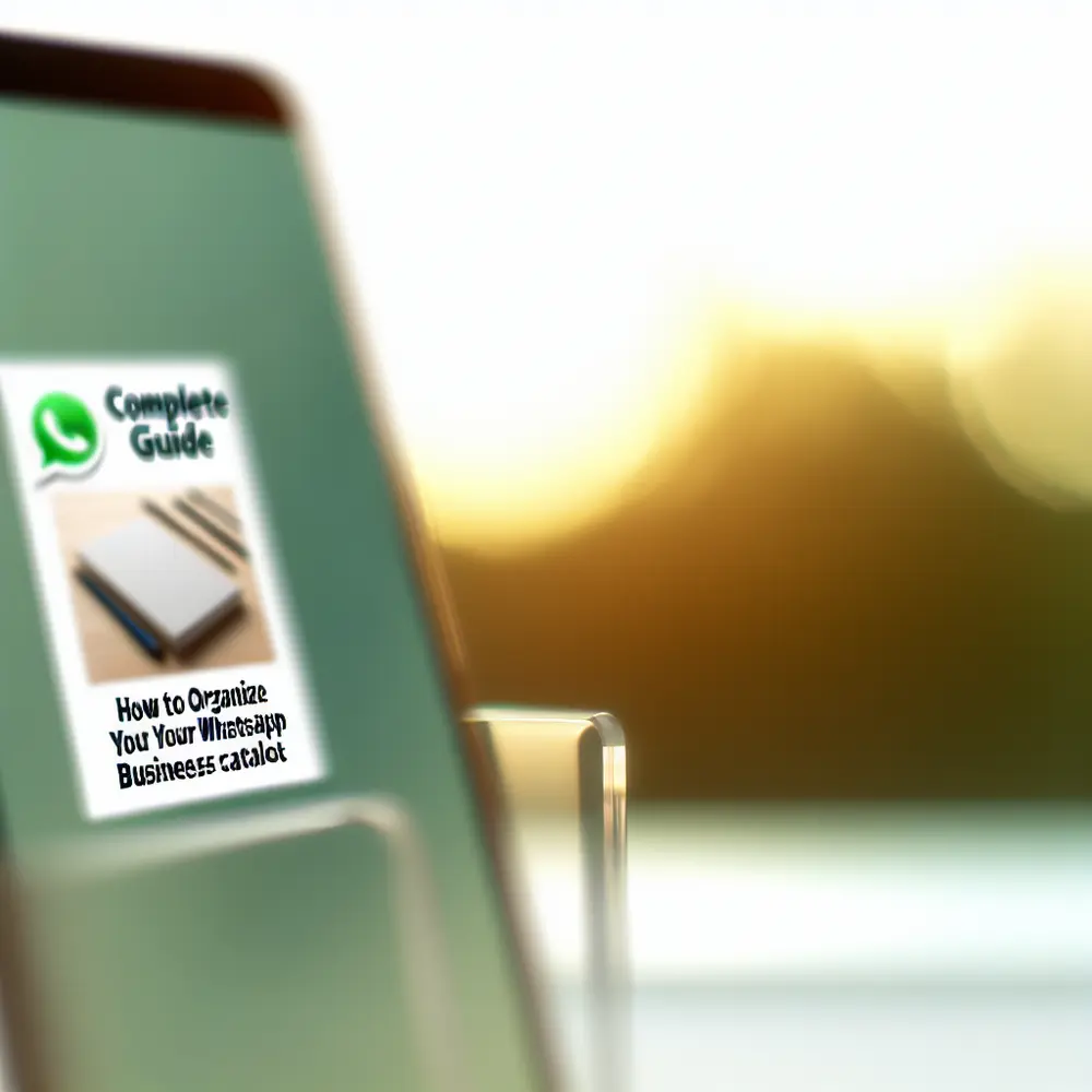 [COMPLETE GUIDE] How to Organize Your WhatsApp Business Catalog