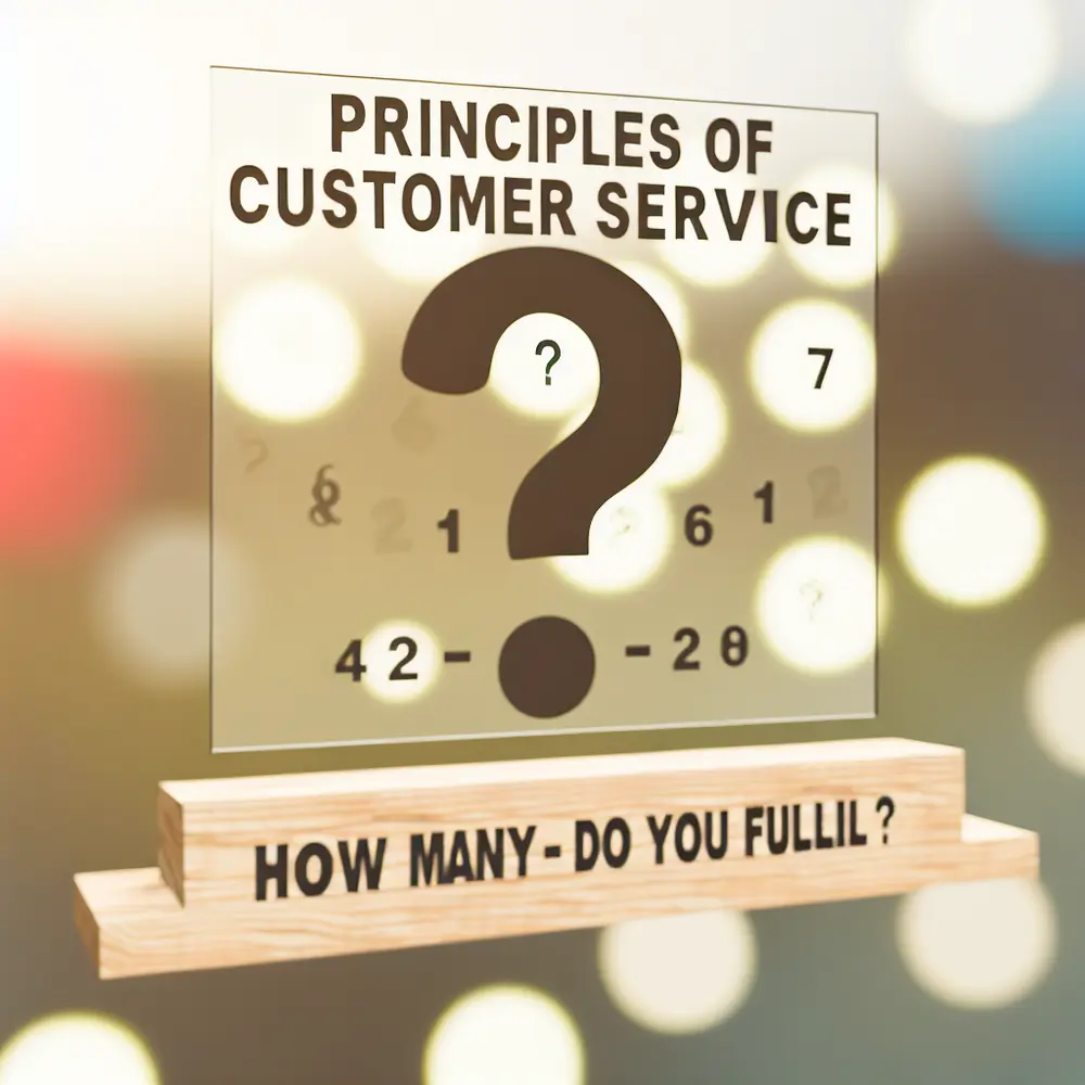 Customer Service Principles: How Many Do You Follow?