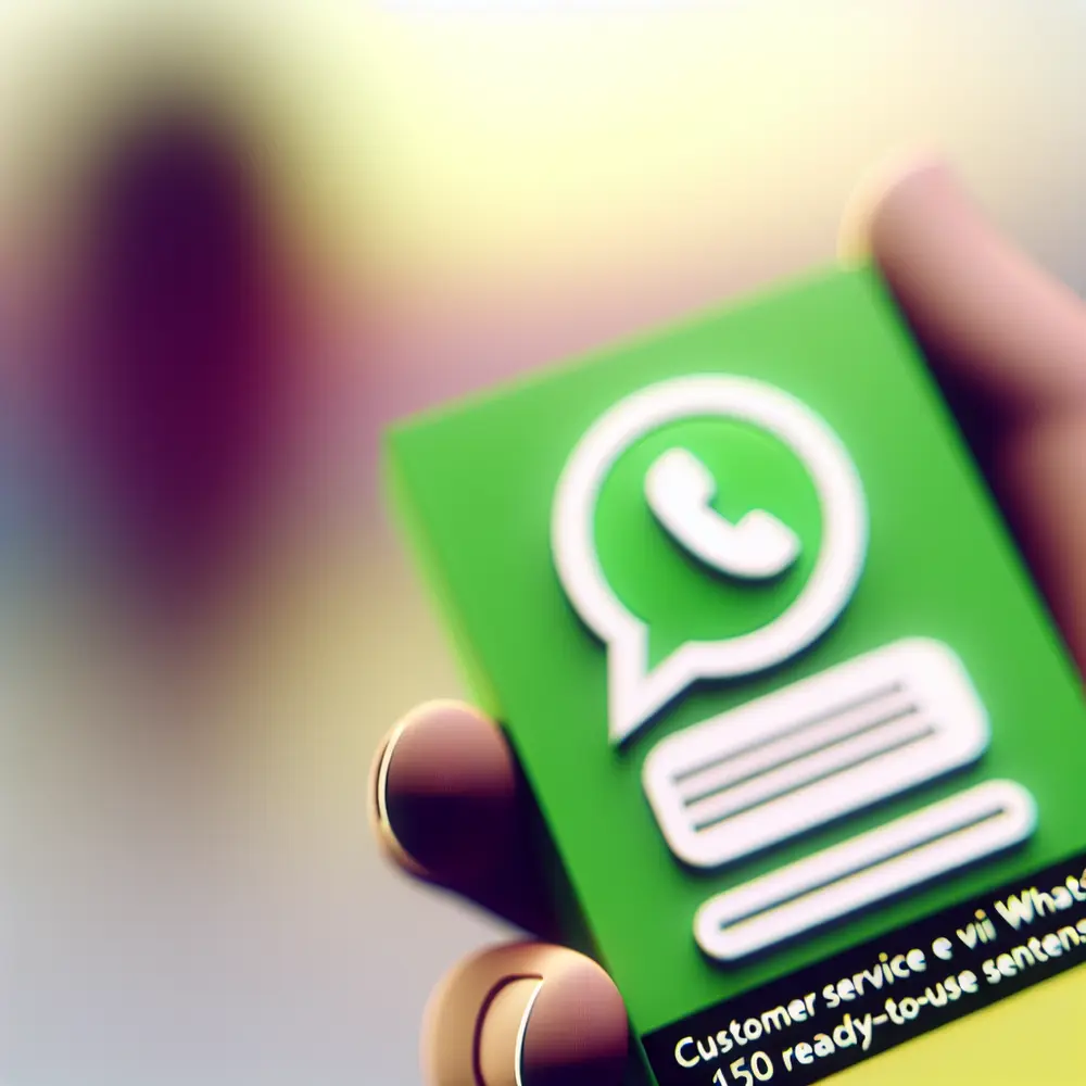 Customer Service via WhatsApp: 150 Ready-to-Use Phrases