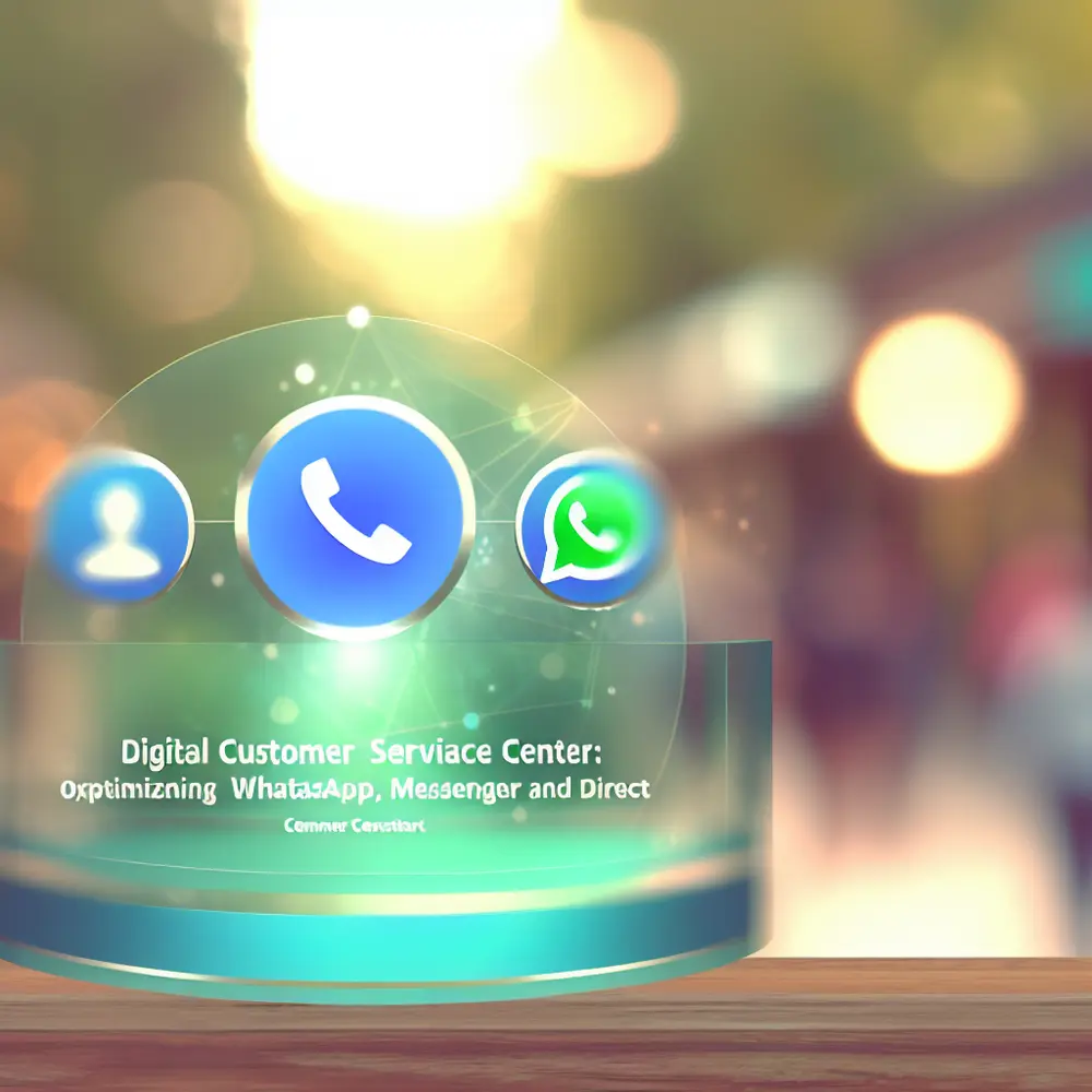 Digital Customer Service Center: Optimize WhatsApp, Messenger, and Direct