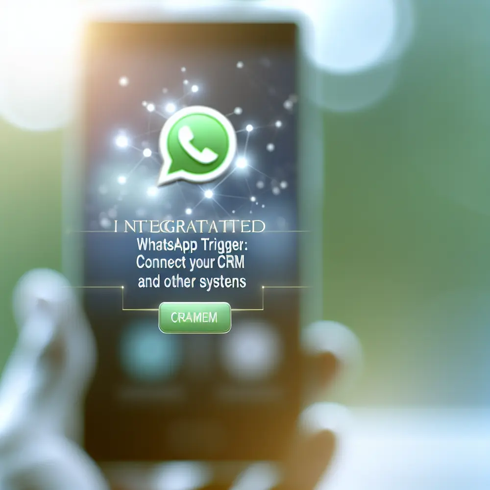 Disparador WhatsApp Integrado: Conéctese a Su CRM y Otros Sistemas