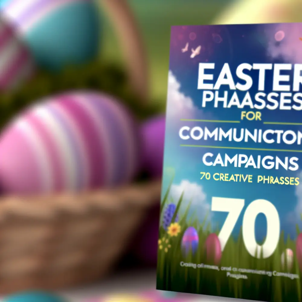 Easter Phrases for Communication Campaigns: 70 Creative Phrases