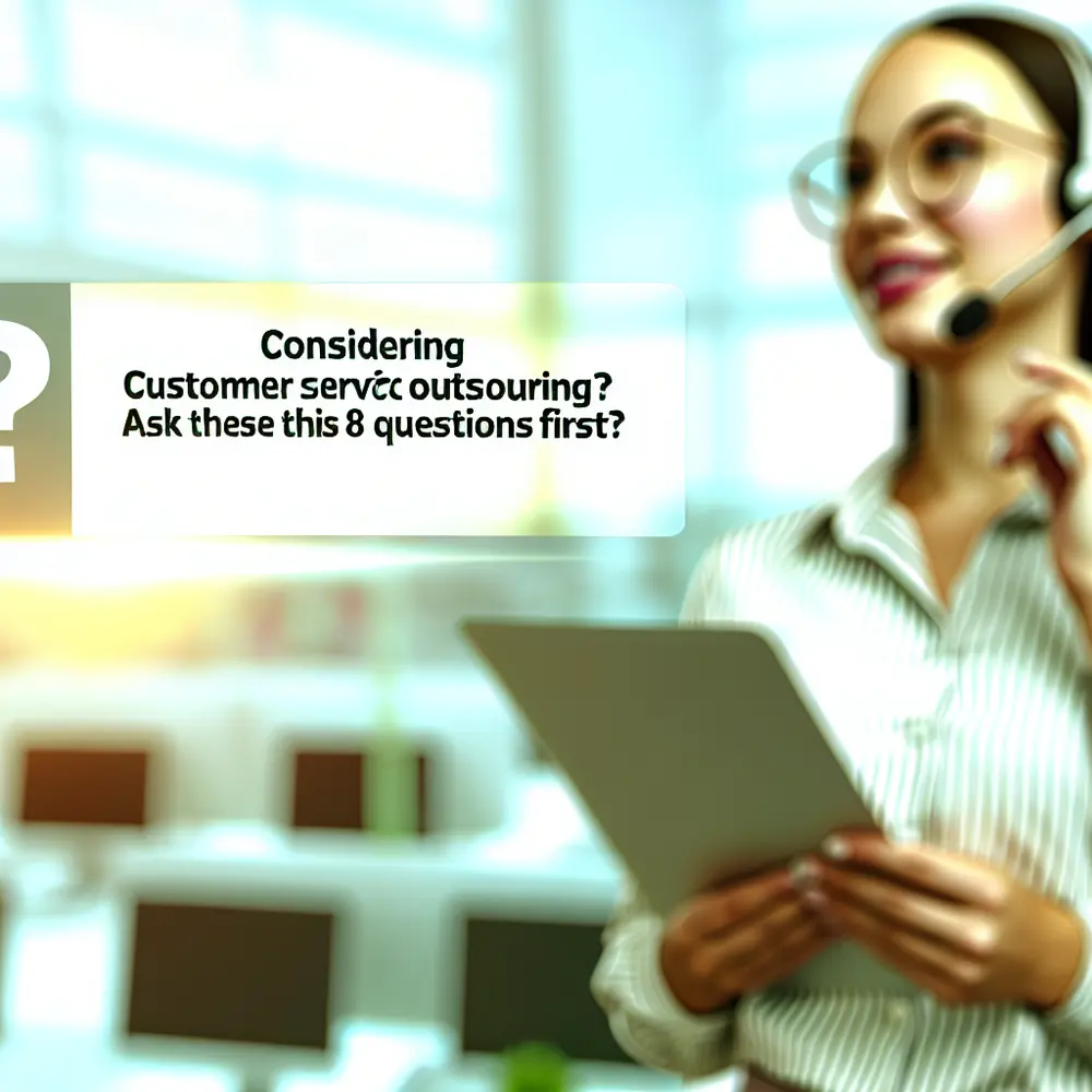¿Estás considerando la externalización del servicio al cliente? Pregunta estas 8 cosas primero