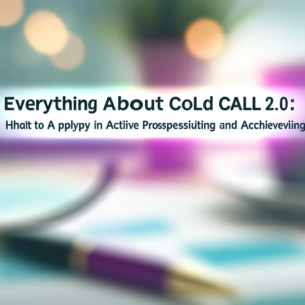 Everything About Cold Call 2.0: What It Is, How to Apply It in Active Prospecting and Achieve Success