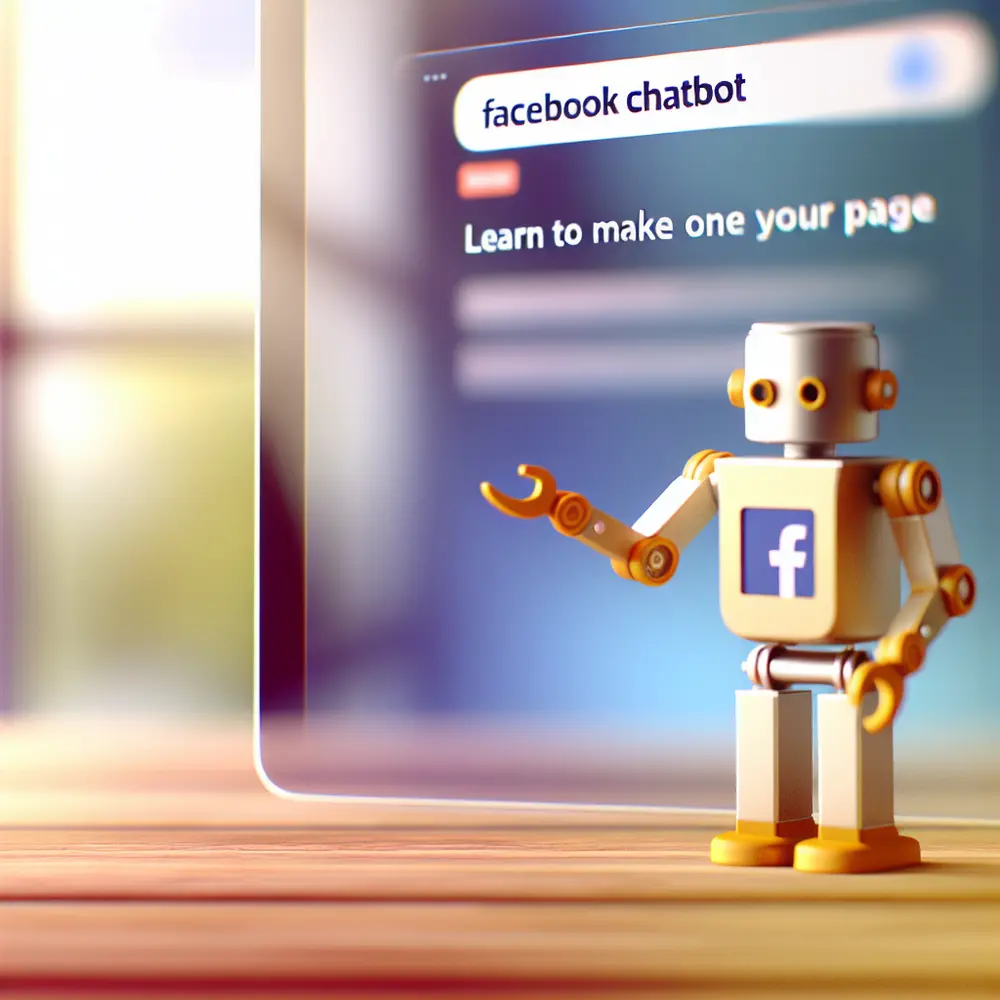 Facebook Chatbot: Aprende a Crear Uno para Tu Página