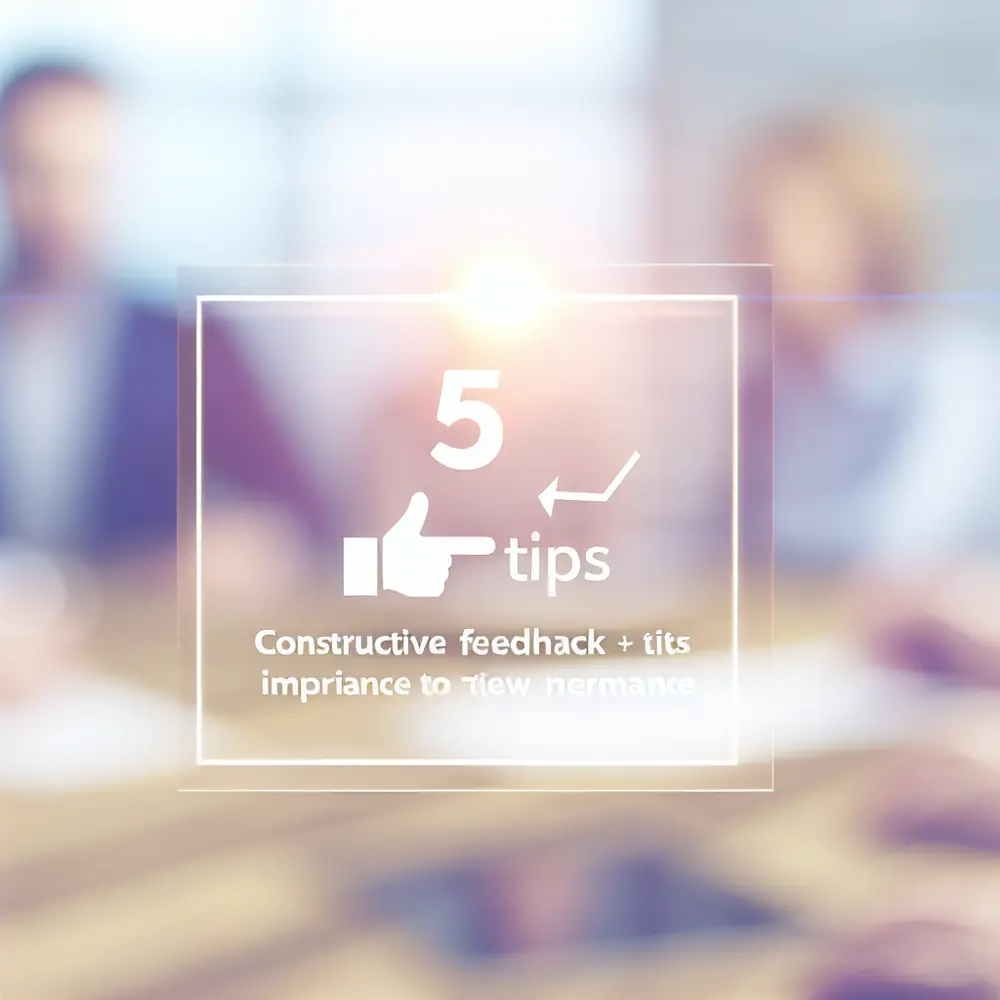 Feedback Constructivo: 5 Consejos + Su Importancia para Mejorar el Desempeño del Equipo