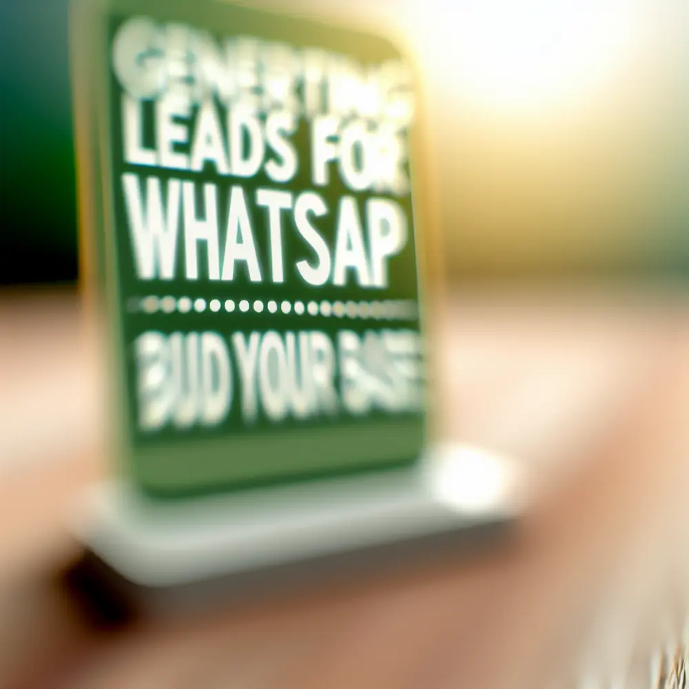 Generar Leads para WhatsApp: 8 Consejos para Construir Tu Base